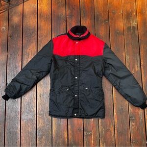 VINTAGE RAVEN INSULATED SNOWMOBILE JACKET COAT SIZE SMALL
